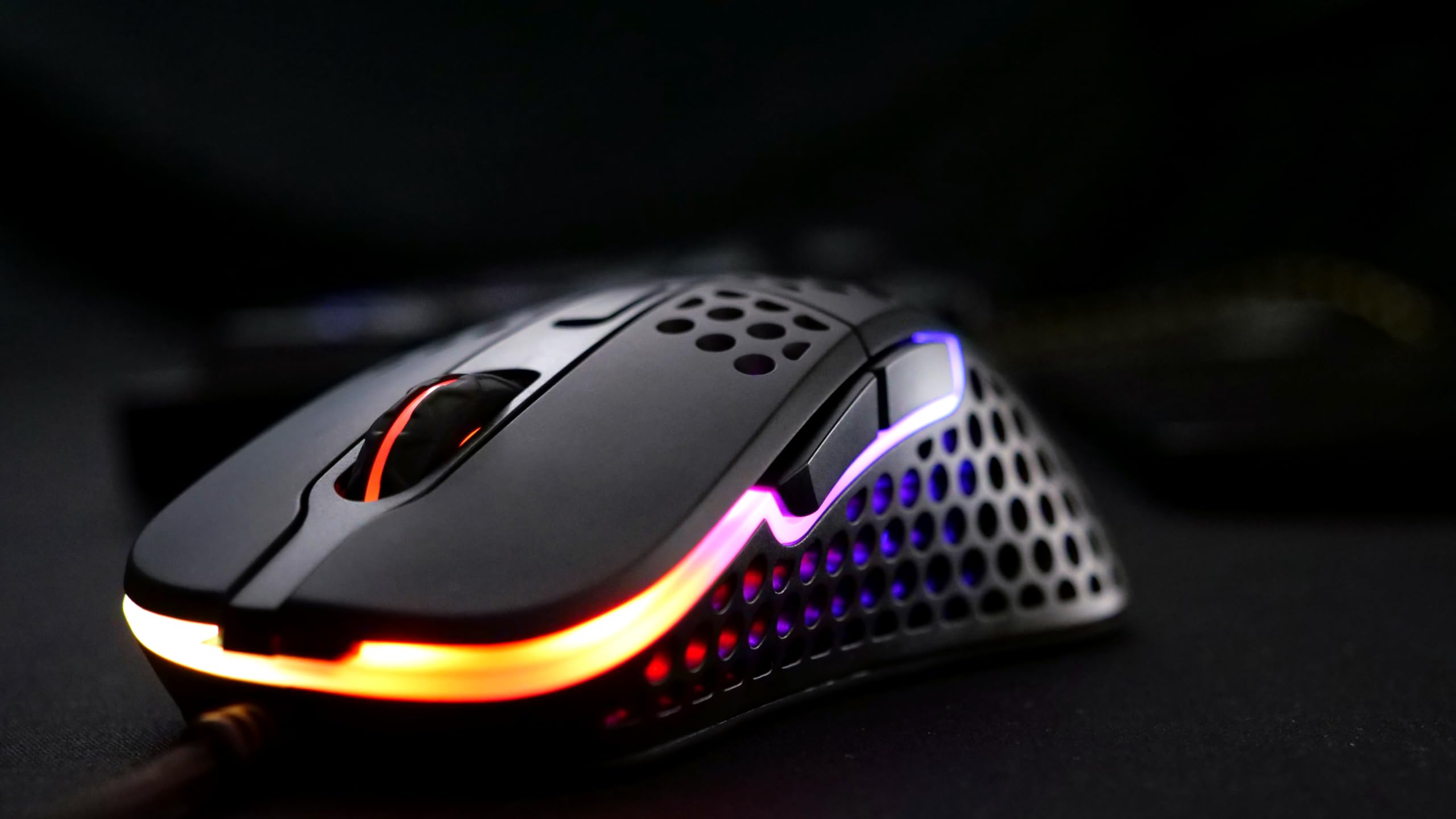 Xtrfy M4 RGB, Ultra-Light Wired Gaming Mouse, Ergonomic Design for Right-Handers, Pixart 3389 Sensor, Adjustable RGB Lighting, Pink Edition
