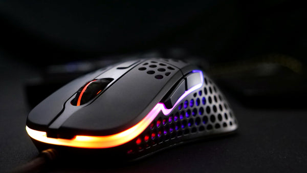 Xtrfy M4 RGB, Ultra-Light Wired Gaming Mouse, Ergonomic Design for Right-Handers, Pixart 3389 Sensor, Adjustable RGB Lighting, Pink Edition