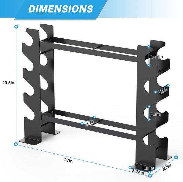 WINNOW Dumbbell Rack Home Gym Weight Rack Dumbbell Storage Rack Multi-layer Weights Holder