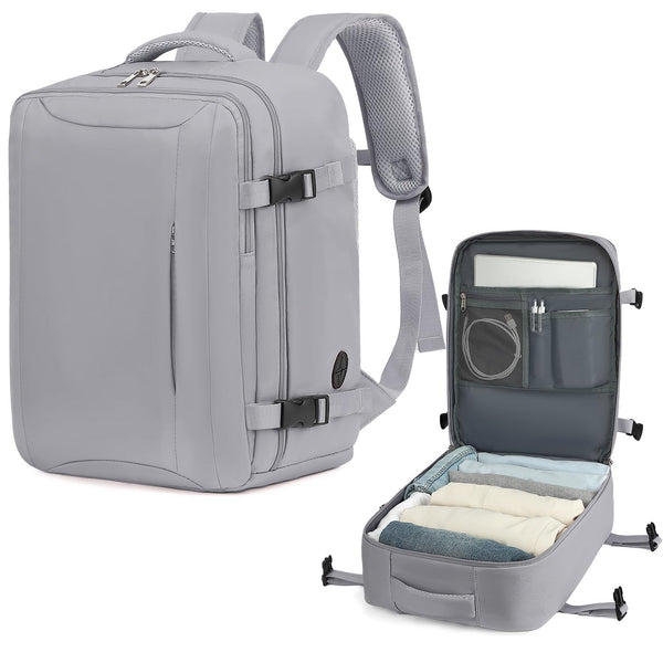 Cabin Bag 45x36x20 for New Easyjet, Underseat Cabin Luggage Bags Carry on Travel Backpack Cabin Size for Airplanes, 30L Hand Luggage Suitcase Water Resistant Laptop Backpacks Black