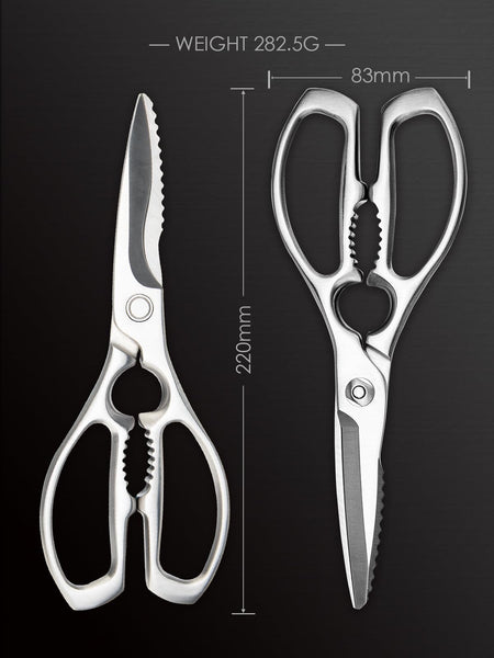 Simcoker Heavy Duty Kitchen Scissors, Cooking Scissors for Kitchen Use, Meat Scissors Kitchen, Sharp Kitchen Shears, Multipurpose Poultry Shears for