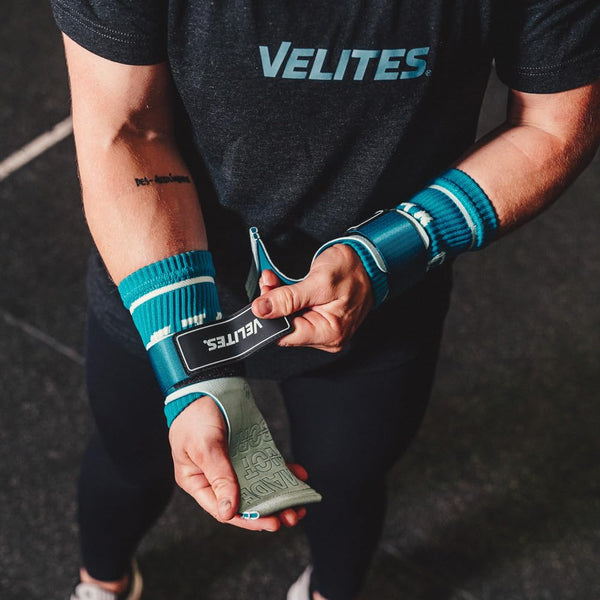 Velites I Quad Pro Hand Grips Size XL I Professional Cross Training Gloves or Gymnastics I Suitable for any surface I Use with Magnesium I Design
