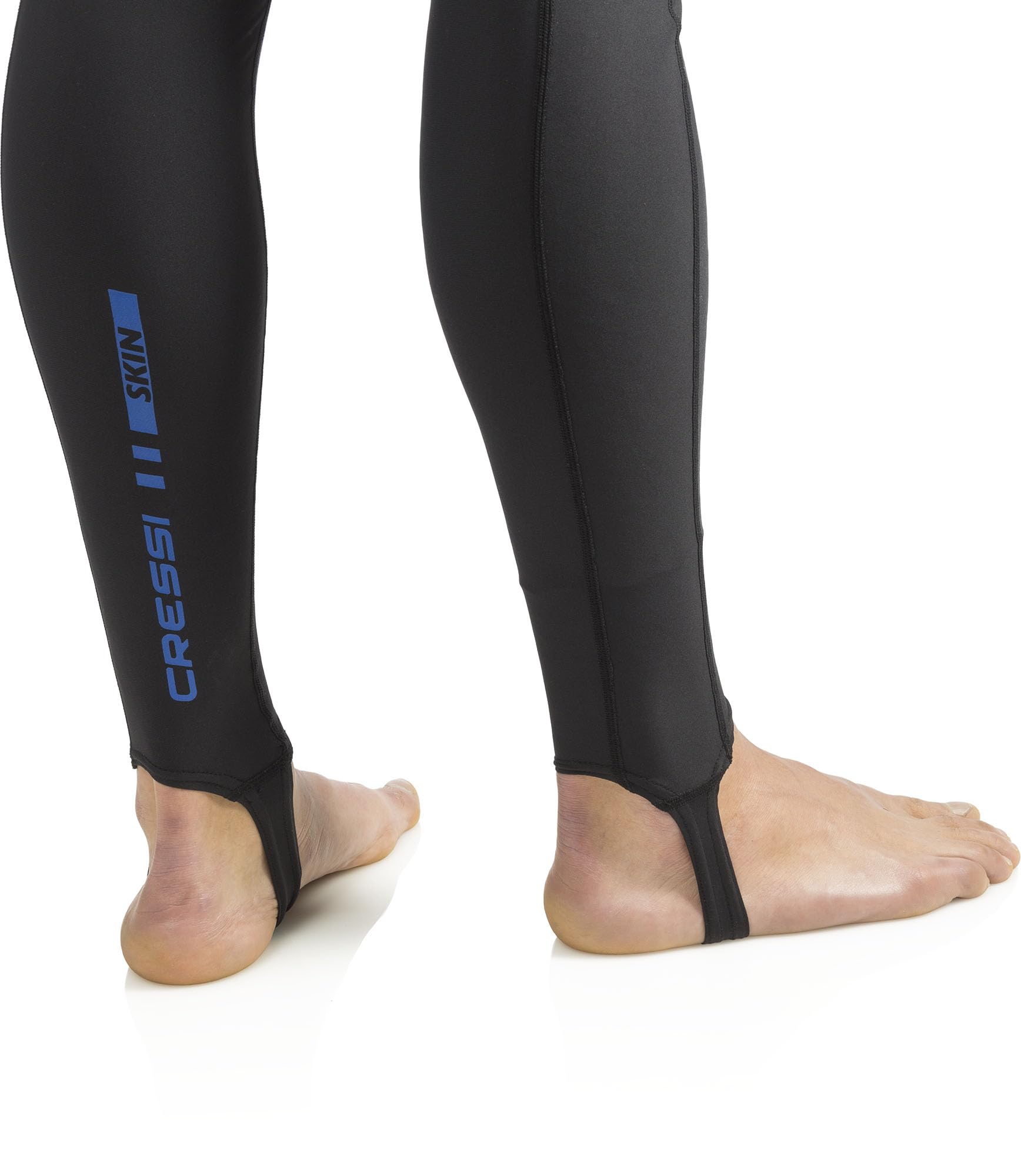Cressi Men's 1mm One piece wetsuit Skin, Black Blue, XXL/6 UK