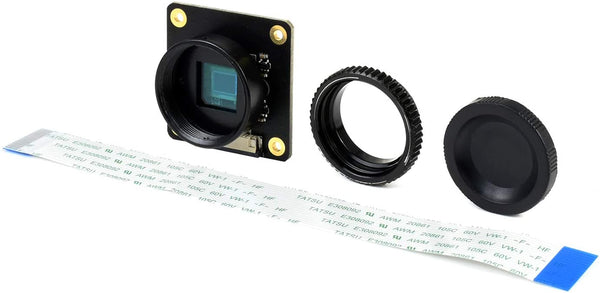 IMX477 12.3MP Camera Sensor – Compatible with Jetson/RPi (for C/ CS Lenses)