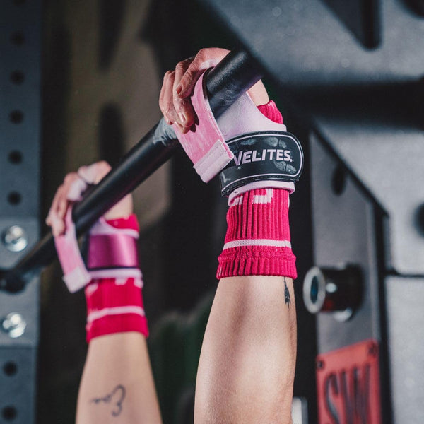 Velites I Grips Quad Pro I Professional Grips for Cross Training or Gymnastics I Suitable for Any Surface I Use with Magnesium I Include Fabric