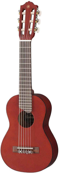 Yamaha Acoustic Guitalele, GL1 – A Hybrid Between Guitar and Ukulele (70 cm) with 6 Strings (3 Nylon/3 Metal Wound, Commonly Known as a Nylon String Set) and Fitted Yamaha Gigbag – Black