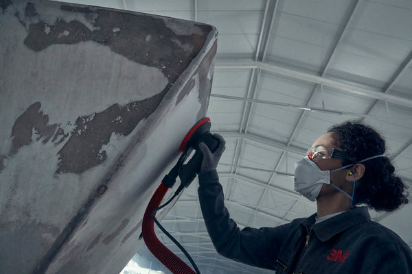 3M Xtract Pneumatic Random Orbital Sander, 88954, 150 mm, Central Vacuum, 5 mm Orbit, 1 per case