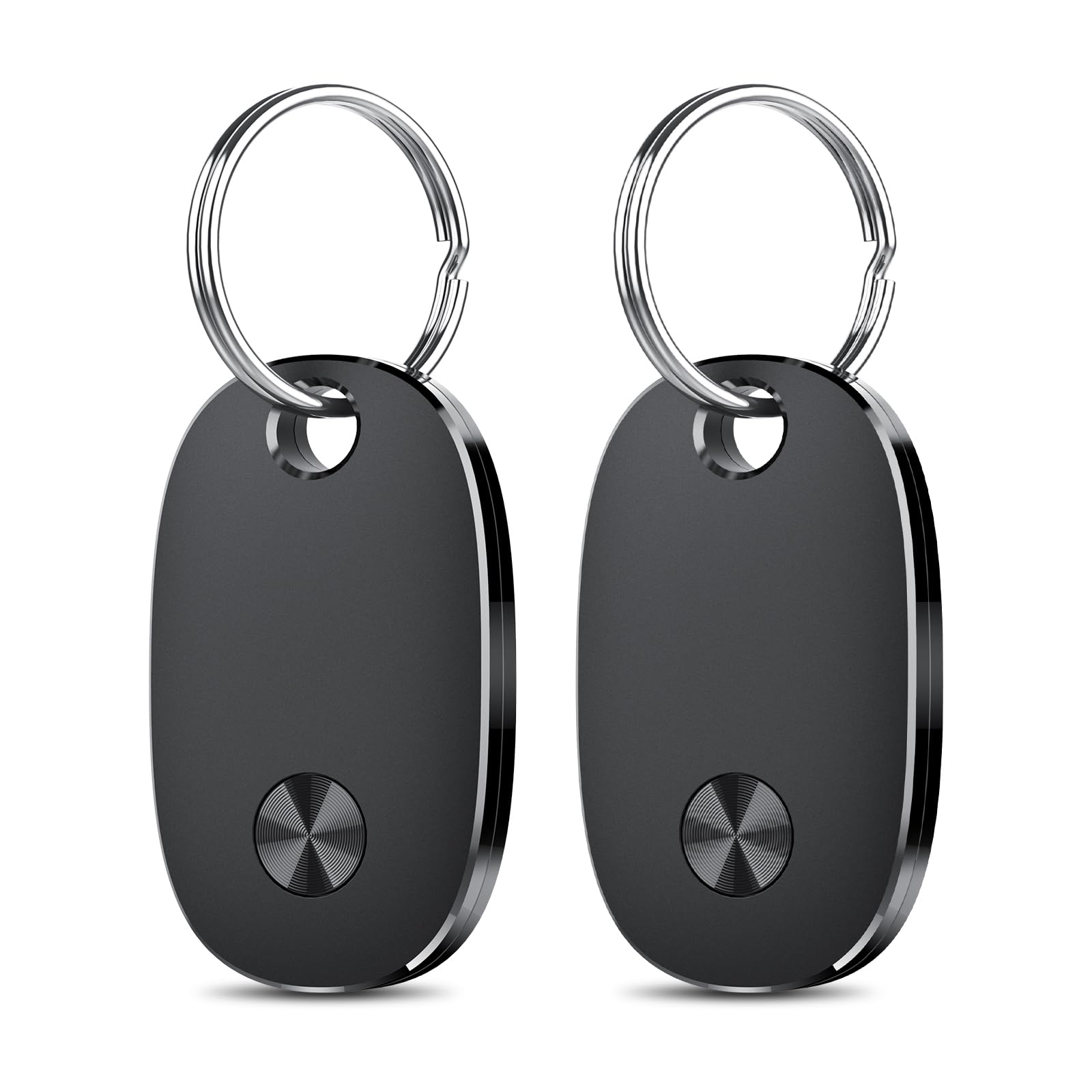 Air Tags-4 Pack, Bluetooth Tracker Works with Apple Find My APP (iOS Only), Keys Finder and Item Locator for Luggage, Backpack, Suitcases, Replaceable Battery, IP67 Waterproof Tracking Tag