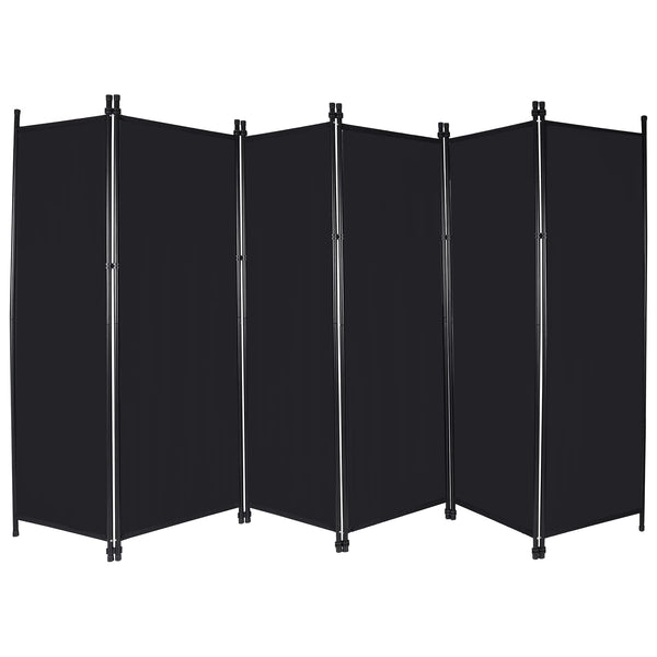 REDCAMP 6 Panel Large Folding Room Divider, 10FT Wide Portable Room Partition Wall Dividers, Indoor Outdoor Tall Privacy Screen for Bedroom Dining