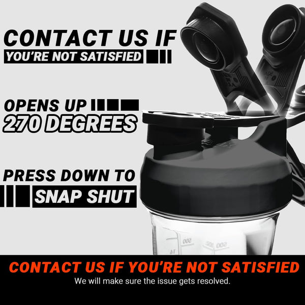 Helimix 2.0 Vortex Blender Shaker Bottle 828 ml - No Blending Ball or Whisk - USA Made - Portable Pre Workout Whey Protein Drink Cup - Mixes Cocktails Smoothies Shakes - Top Rack Safe