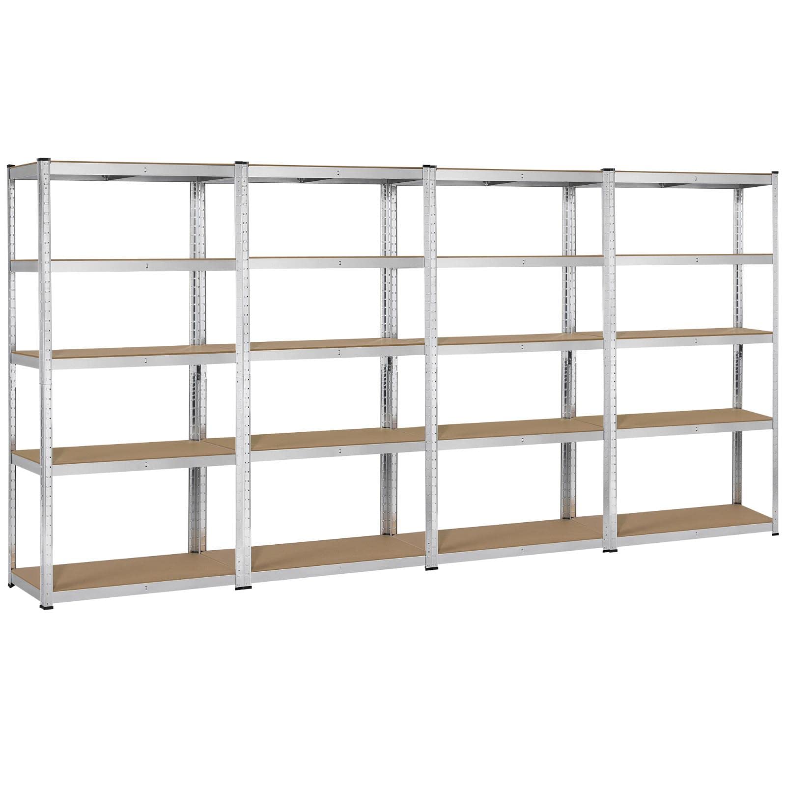 Yaheetech Garage Shelving Units - 5 Tier Heavy Duty Rack for Storage Metal Utility Shelves,180cm x 90cm x 40cm,175KG Per Shelf,Blue