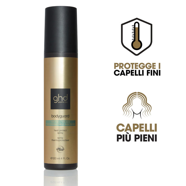 ghd Bodyguard Heat Protect Spray - Invisible & Lightweight Heat Protection, Protects Against Heat Damage, Hair Looks & Feels Healthier - 120ml