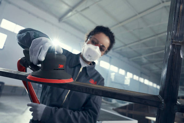 3M Xtract Pneumatic Random Orbital Sander, 88954, 150 mm, Central Vacuum, 5 mm Orbit, 1 per case