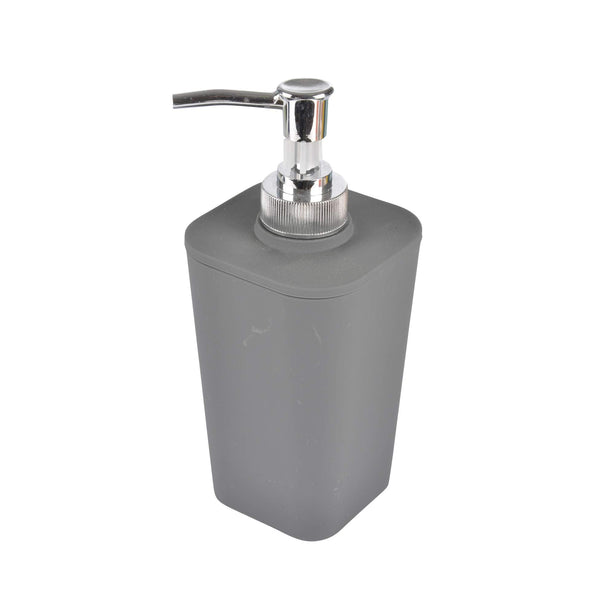 Douceur d'Int?rieur Soap Dispenser Soft Touch Effect 7 x 7 x 17.5 cm anthracite