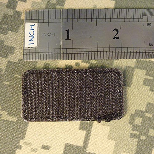 APOS Olive Drab OD Blood Type Morale Tactical PVC Rubber 3D Touch Fastener Patch