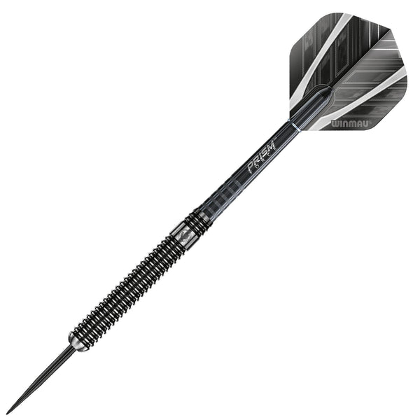 WINMAU Blackout 23 Gram Tungsten Darts Set with Flights and Shafts (Stems)