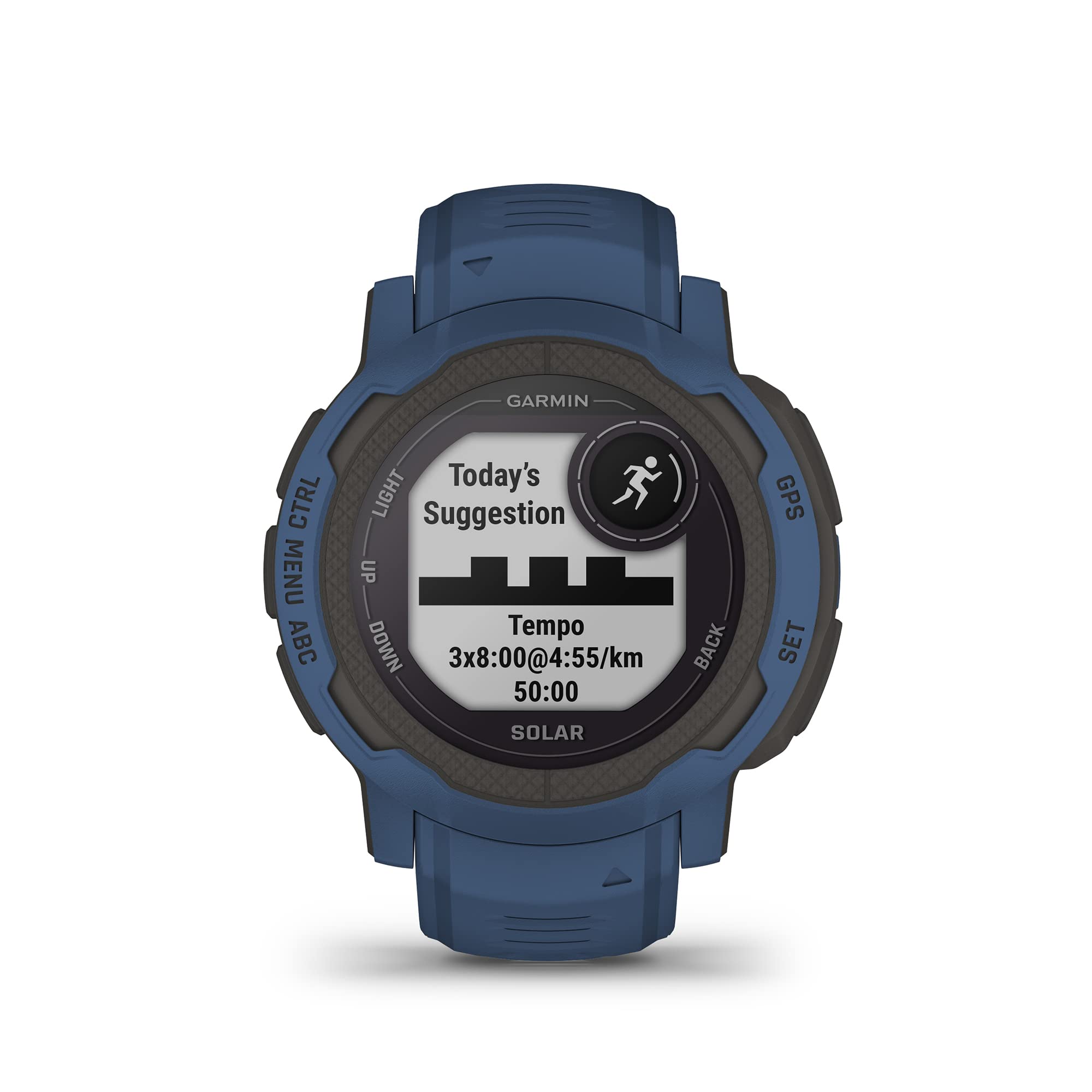 Garmin Instinct 2 GPS 45mm Smartwatch, Rugged watch, Built-in Sports Apps & Health Monitoring, Ultratough Design Features, up to 28 days Battery Life, Graphite
