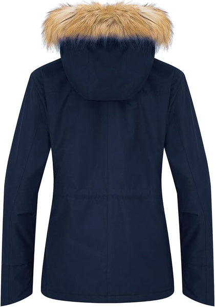 Womens Jacket Waterproof Winter Coat Ski Snowboarding Size S Wantdo