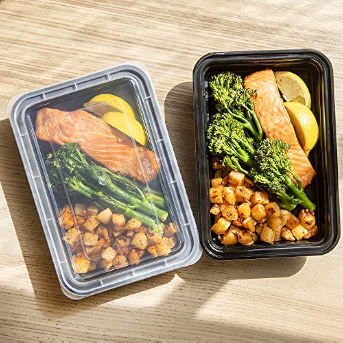 Igluu Meal Prep Containers Reusable 30 Pack 1-Compartment 828ml (28oz) BPA-Free Food Prep Containers with Airtight Lids – Durable Plastic, Stackable, Microwave, Freezer & Dishwasher Safe