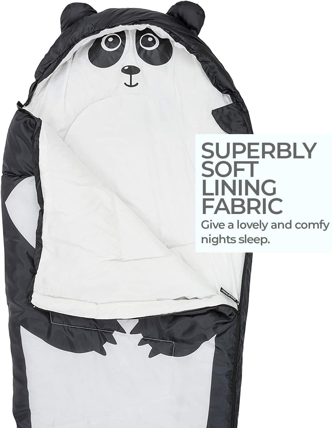 Highlander Creature Sleeping Bag Panda One Size