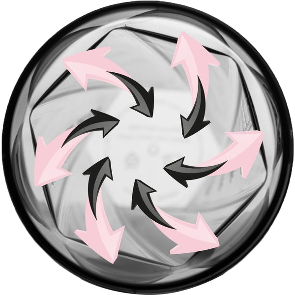 Helimix 2.0 Vortex Blender Shaker Bottle 828 ml - No Blending Ball or Whisk - USA Made - Portable Pre Workout Whey Protein Drink Cup - Mixes Cocktails Smoothies Shakes - Top Rack Safe