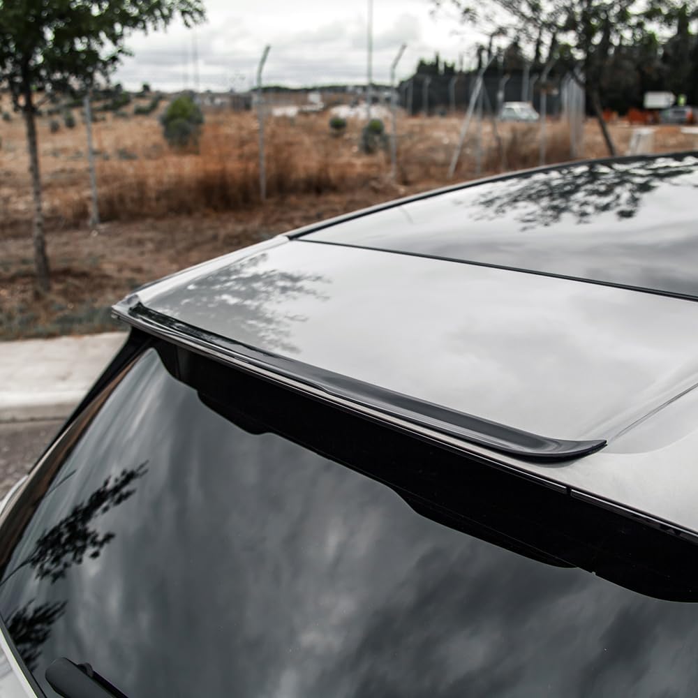 Oneway Roof Spoiler (Cap) compatible with BMW iX M-Pack i20 2021- - Gloss black