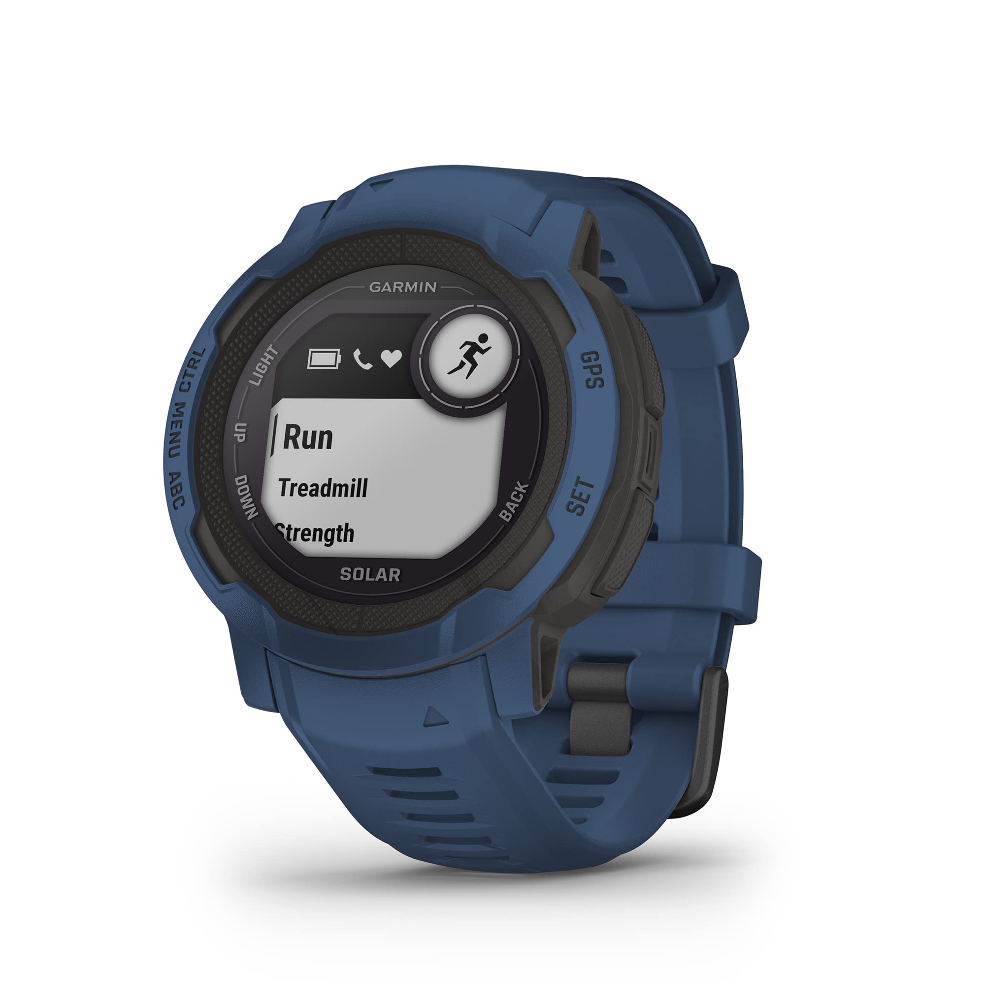 Garmin Instinct 2 GPS 45mm Smartwatch, Rugged watch, Built-in Sports Apps & Health Monitoring, Ultratough Design Features, up to 28 days Battery Life, Graphite