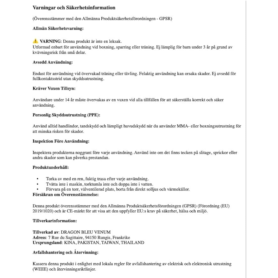 Venum Unisex Elite Shinguards