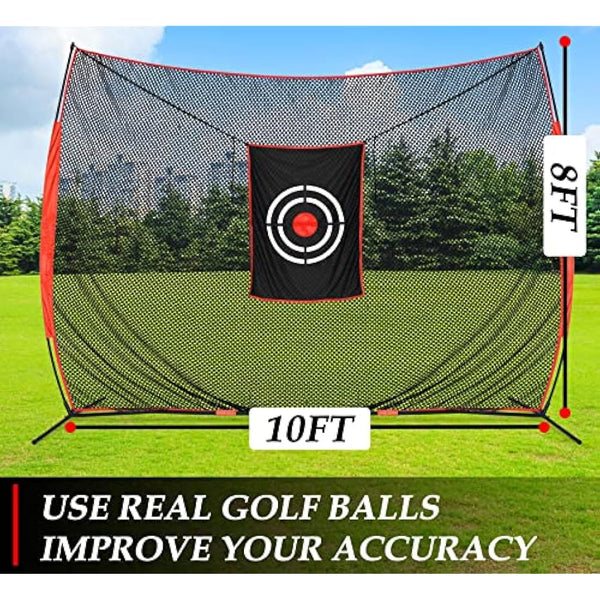 KAIDIDA Golf Nets: Golf Driving Practice Net Hitting Swing Chipping for Backyard Garden