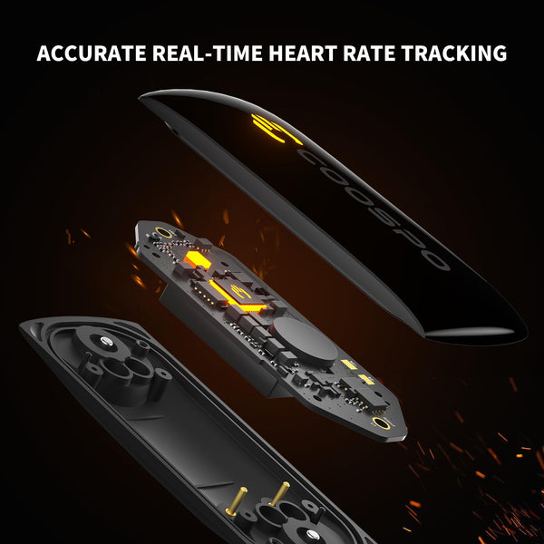 COOSPO H9Z Herat Rate Monitor Chest Strap,Bluetooth 5.0 ANT+ Heart Rate Monitor,Heart Rate Sensor with Rechargeable Battery,HRM Works with Strava/WahooFitness/Polar Beat Peloton/Zwift/DDP Yoga App