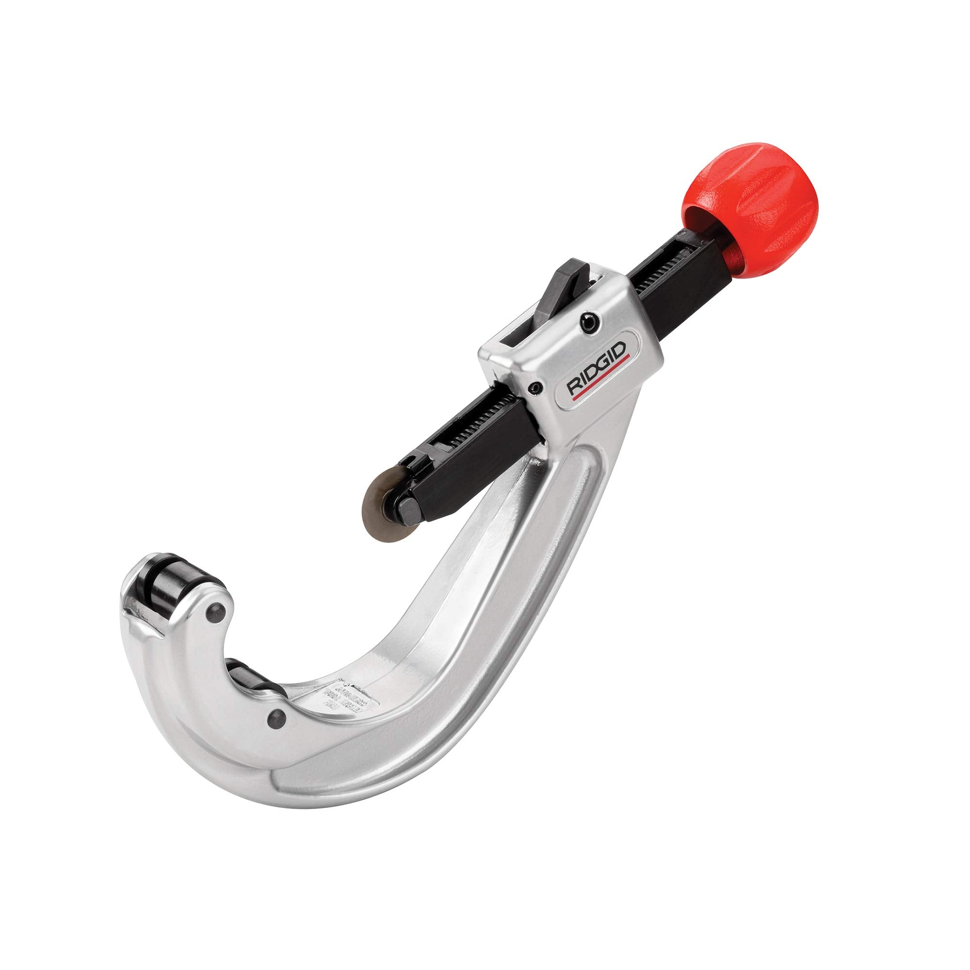 RIDGID 36592 Model 153-P Quick-Acting Tubing Cutter with Wheel for large diameter Plastic, PEX, PVC Pipe; 25-75 mm Capacity,Gray