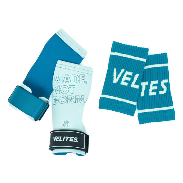 Velites I Quad Pro Hand Grips Size XL I Professional Cross Training Gloves or Gymnastics I Suitable for any surface I Use with Magnesium I Design