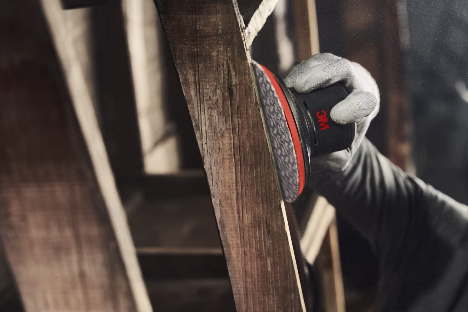 3M Xtract Pneumatic Random Orbital Sander, 88954, 150 mm, Central Vacuum, 5 mm Orbit, 1 per case