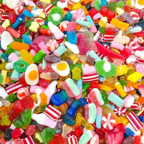 1kg Pick & Mix Sweets - Classic Retro Candy Selection - More than 20 Different Sweets