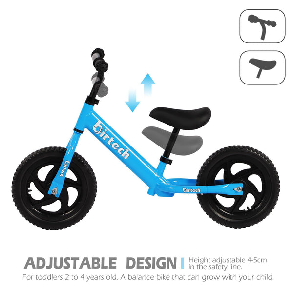 Balance Bike for Toddlers, Kids - 2, 3, 4 Year Olds, Bicycle Toys for 1 Year Old Boys Girls, No Pedal Training Bicycle Toddler Bike