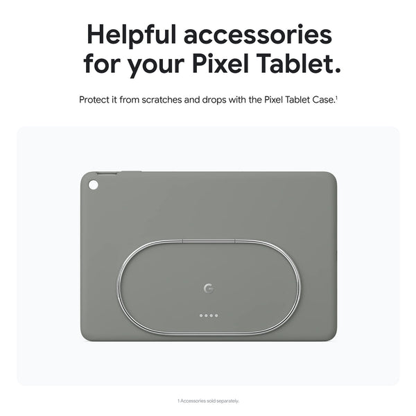 Google Pixel Tablet with Charging Speaker Dock (11 Inch Display, 256 GB Storage, Android, 8 GB RAM) – Porcelain