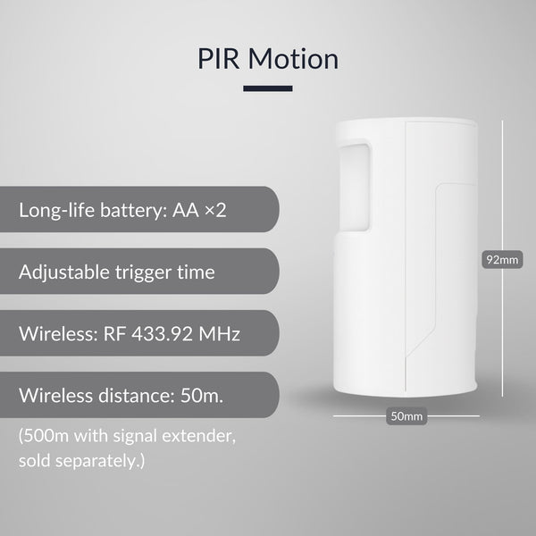 Hestia Wireless Garage Alarm System with Phone App, Metal Garage Sensor, Door Alarm Sensor, Vibration Sensor, Smart Cube Hub House Security System