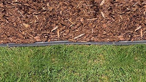 Replast - Plastic lawn edging 12 m - lawn edging - garden (125 mm/4 mm)