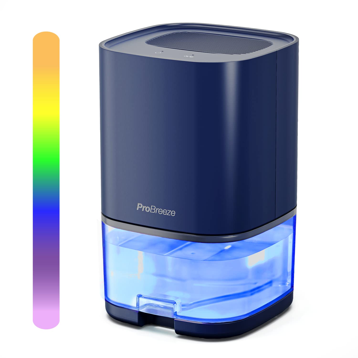 Pro Breeze 1000ml Dehumidifier for Bathroom - Quiet, Portable & Small Air Dehumidifier for Bedroom Mould, Damp & Moisture - with 4-Hour Timer, Auto