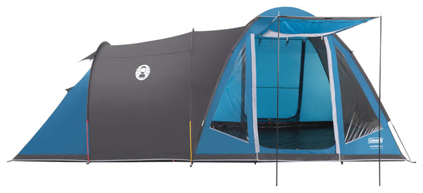 Coleman Waterfall 5 Family Tent | 5 Man Dome-Tunnel Hybrid Tent with Separate Living And Sleeping Area | Easy To Pitch | 5 Person Camping Tent | 3000mm Waterproof | with Sewn-in Groundsheet
