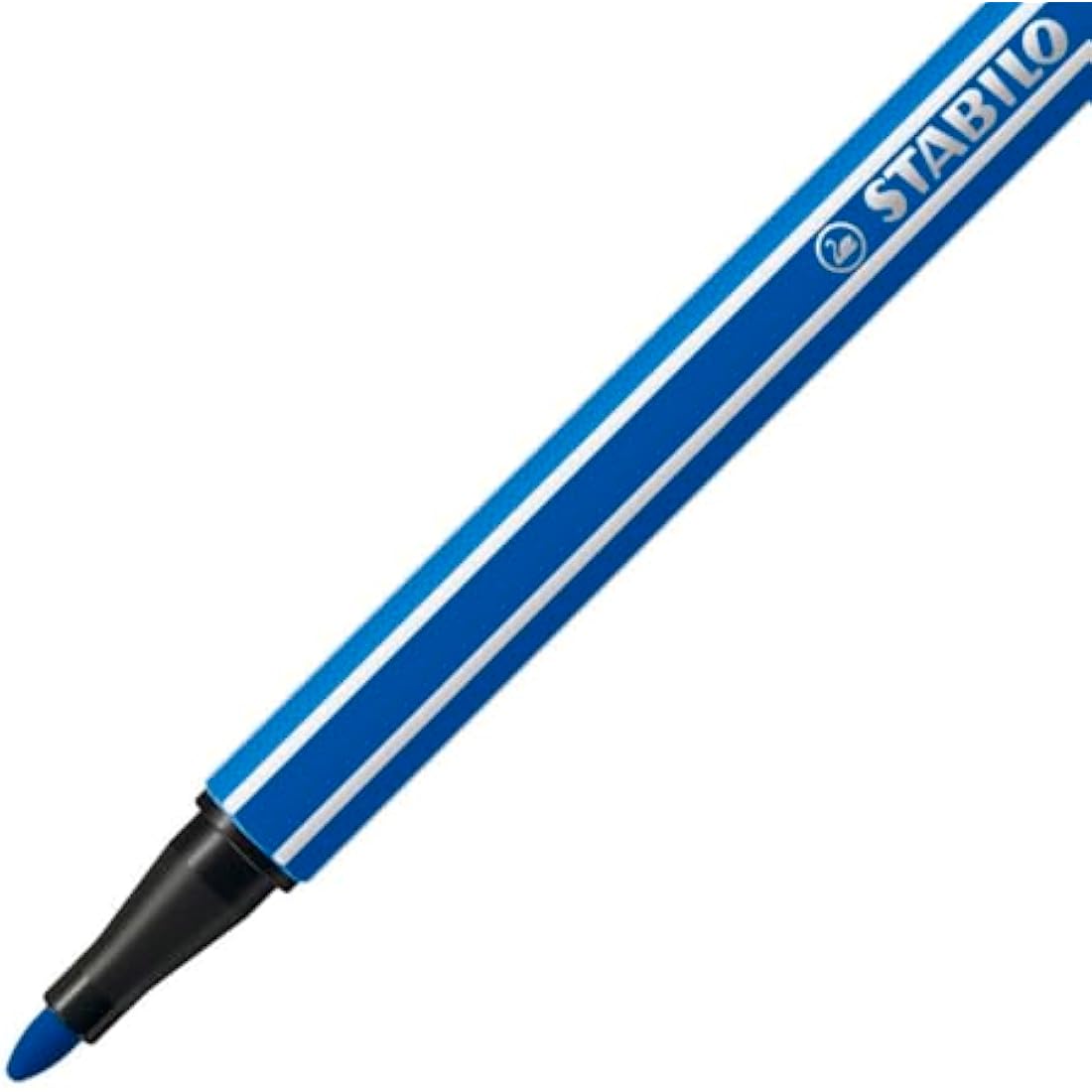 STABILO Pen 68 - Premium Fibre-Tip Pen - ARTY - Tin of 50 - Assorted Colours