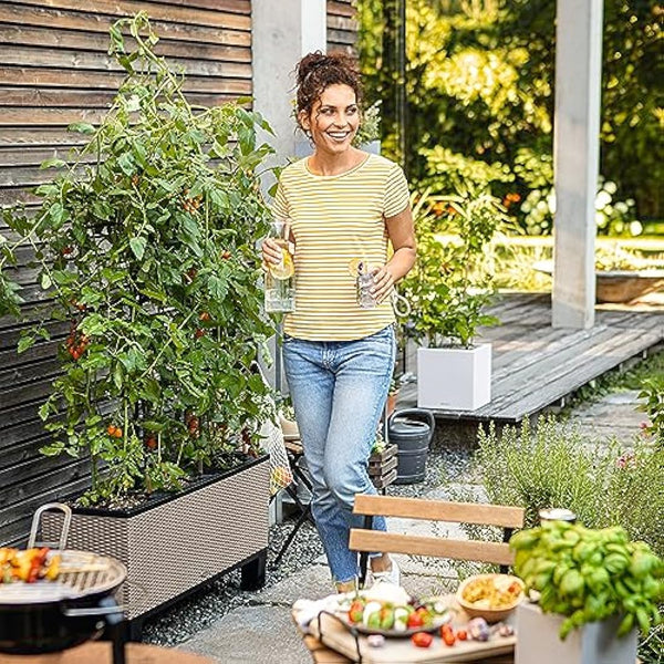 LECHUZA TRIO Cottage 30 sandy brown 15006