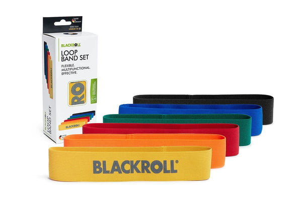 BLACKROLL? Loop Band (32 cm) | Resistance Band for Exercises Fitness and Training | Elastic Fabric Comfortable on the Skin | Home, Gym, Office, Park |