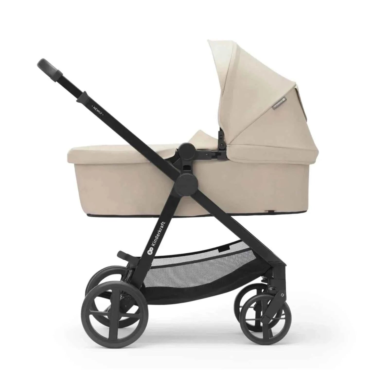 Kinderkraft Newly Mink Pro 4-in-1 Travel System - Sand Beige