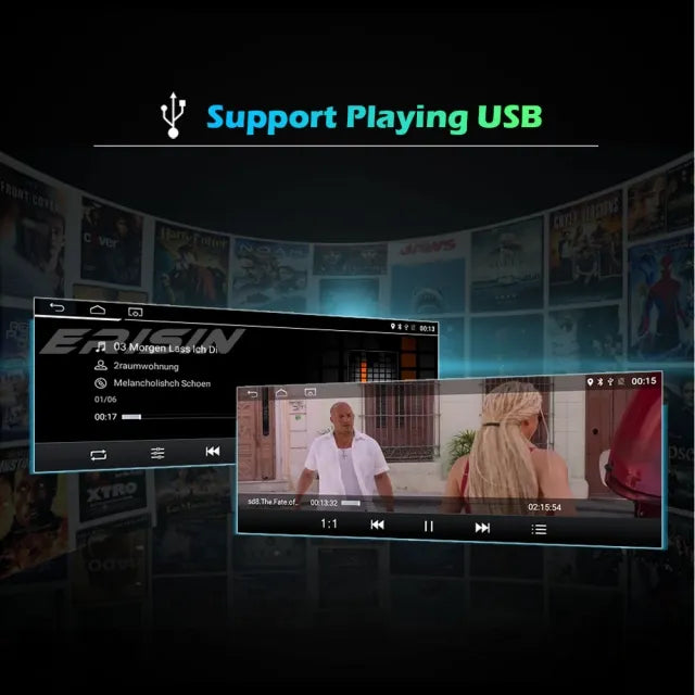 ES2660B 8.8” CarPlay Android 10 Car Stereo GPS Radio SatNav BMW 3 Series E90 E91 E92 E93 5 Series E60 E61 6 Series E63 E64 IPS