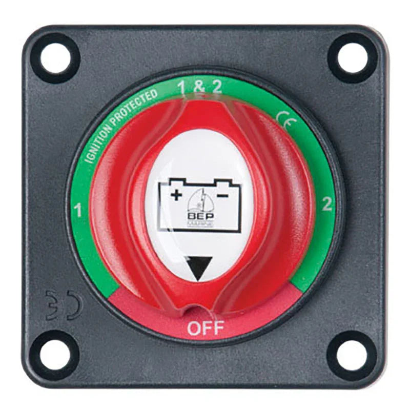 BEP Battery Battery Battery Selector Switch Panel Mount 1-2-Both-Off 4