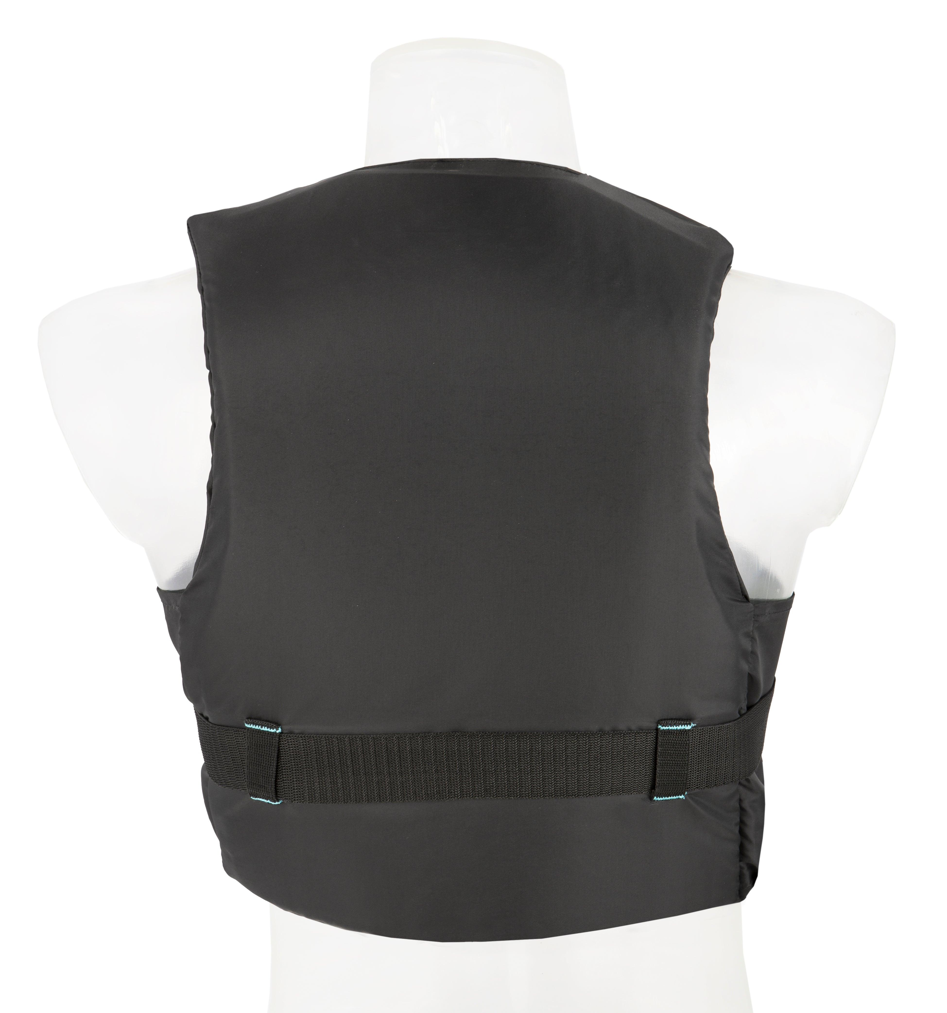 Besto Dinghy Dinghy Dinghy Zipper All Black/Aqua Striping 50N | 4Boats