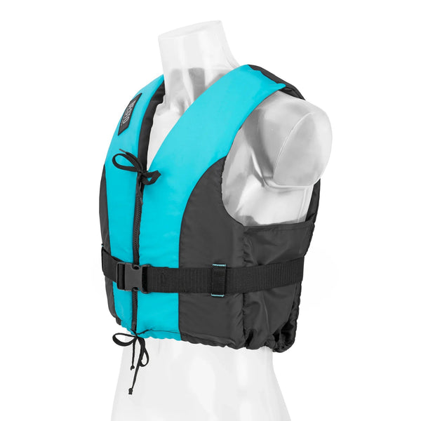 Dinghy Zipper 50N Buoyancy Aid Aqua/Black Medium | 4Boats