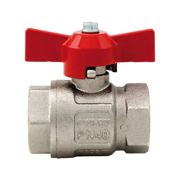 BlueGee Nickel 3/8 in F/F Tee Ball Valve | 4Boats