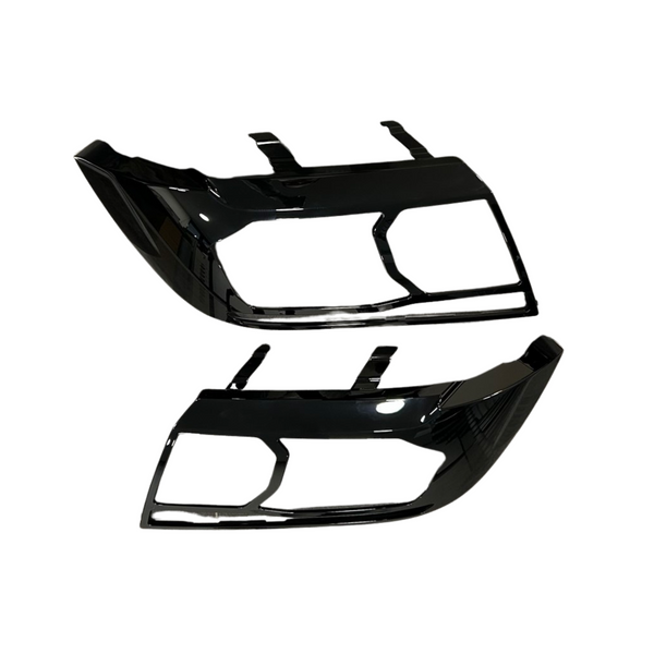 For MAN TGE Headlight Guards – Gloss Black – Premium Protection | Van-X